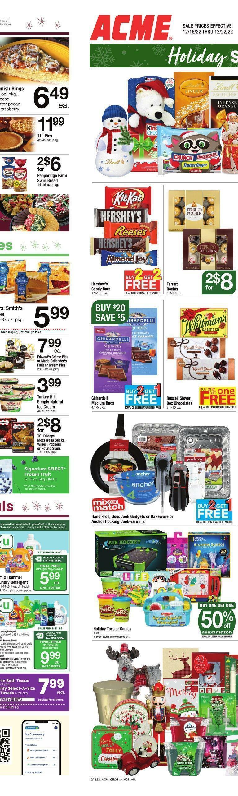 ACME Markets Weekly Ad from December 16