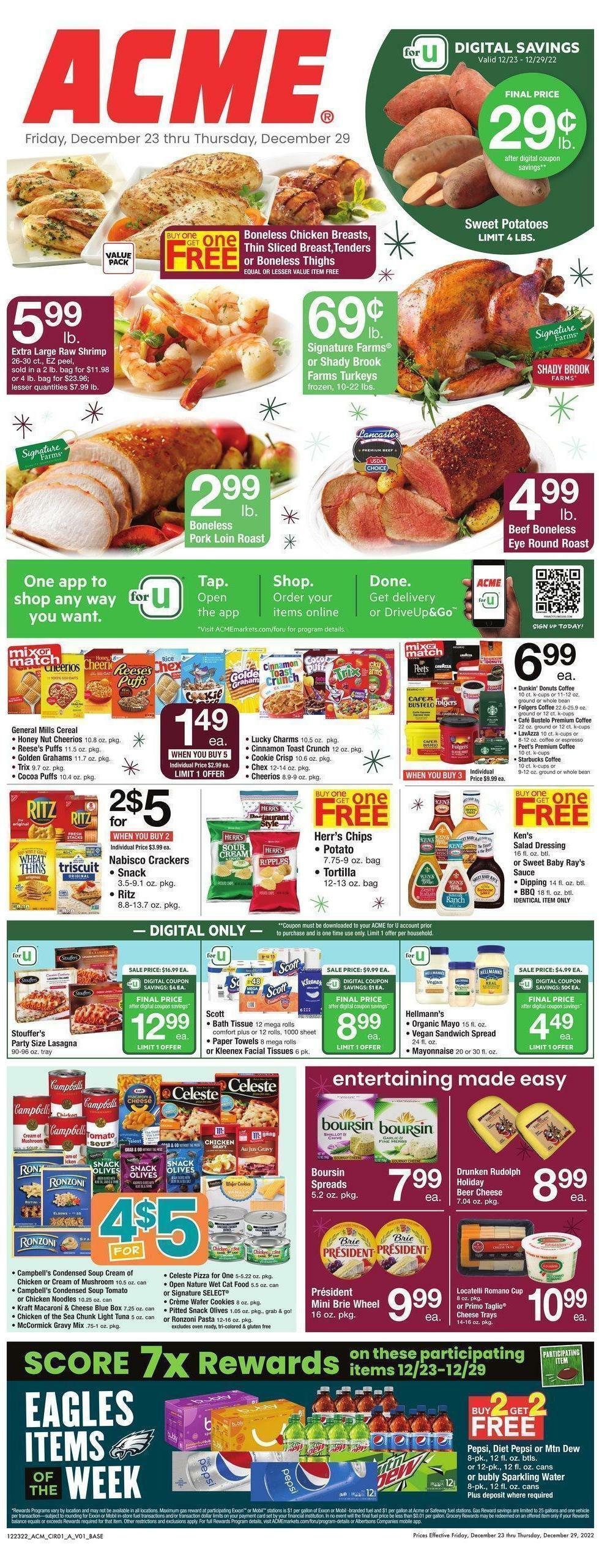 ACME Markets Weekly Ad from December 23