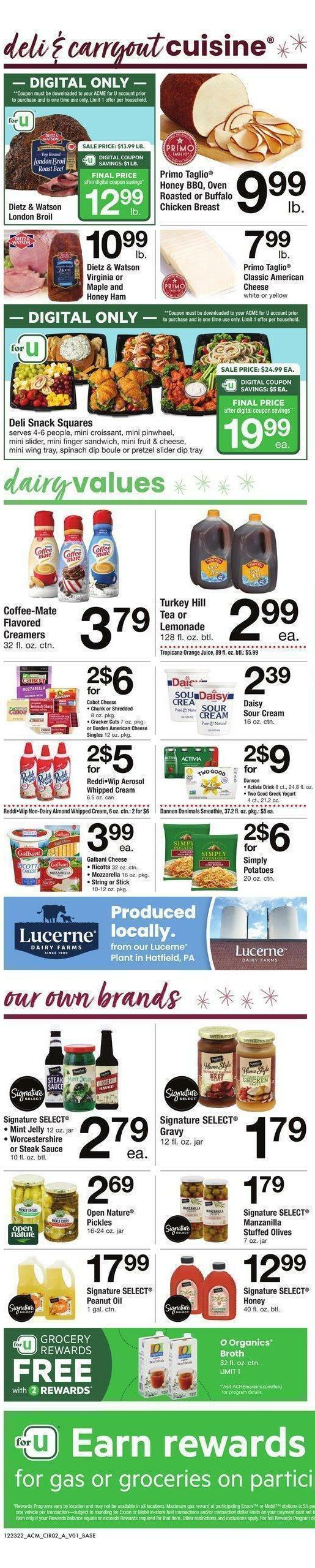 ACME Markets Weekly Ad from December 23