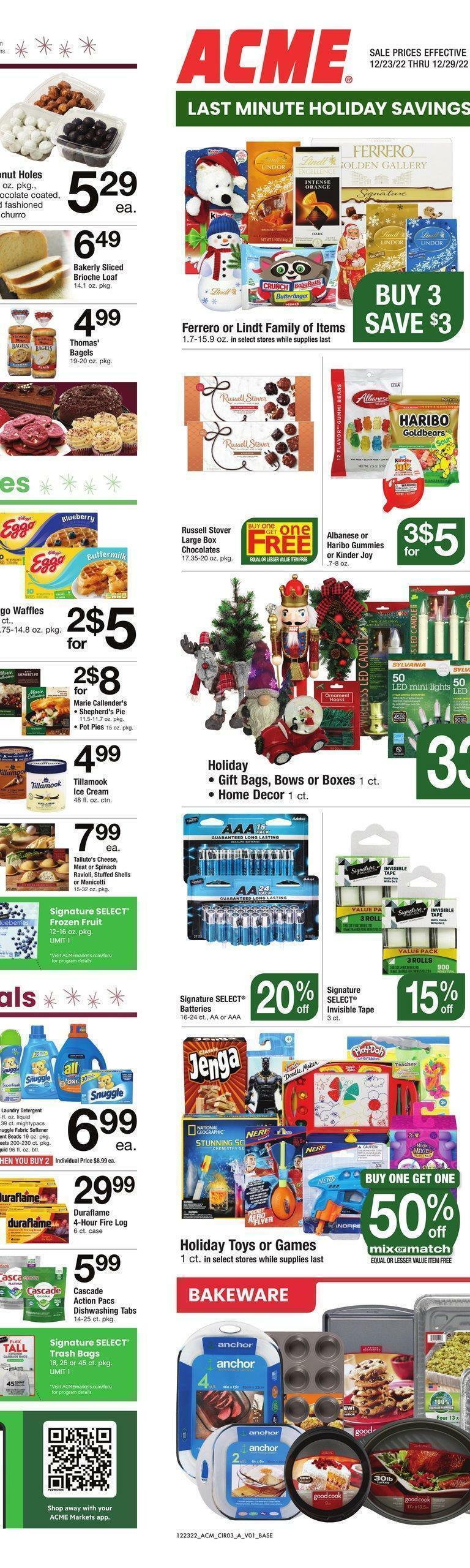 ACME Markets Weekly Ad from December 23