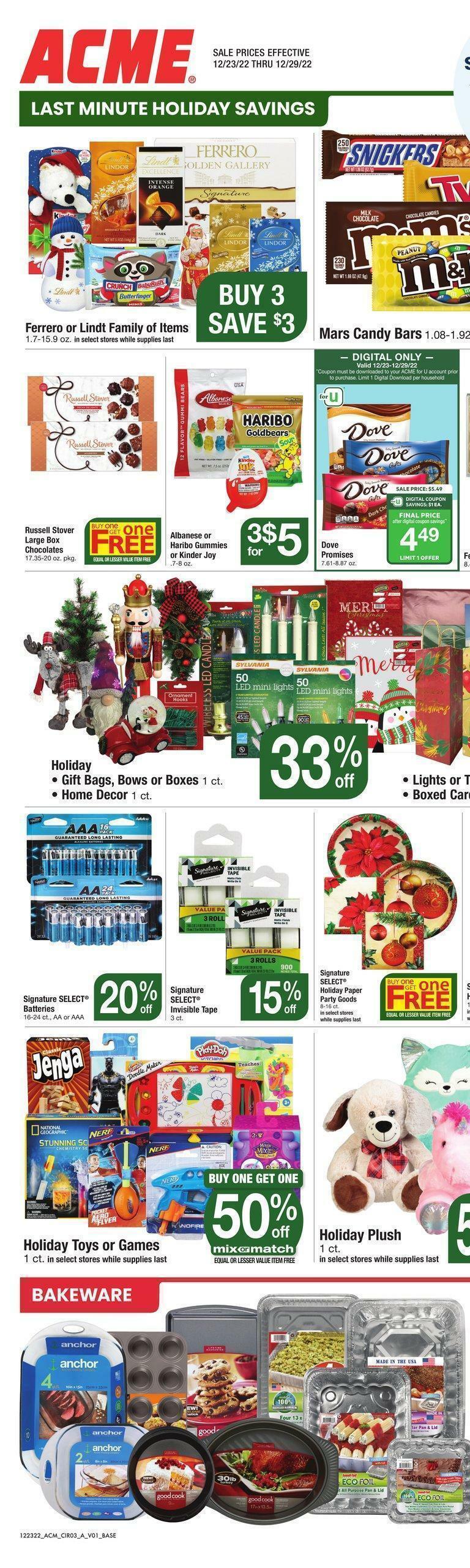 ACME Markets Weekly Ad from December 23