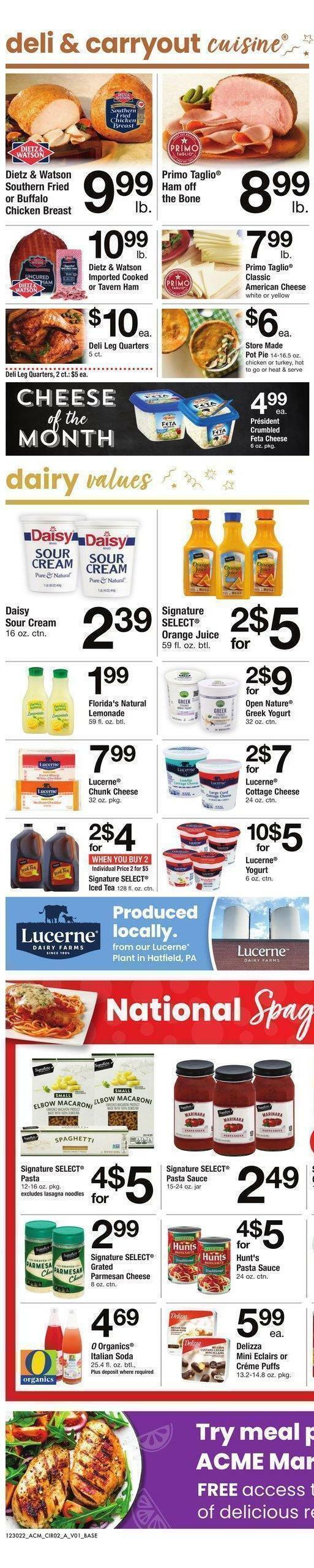ACME Markets Weekly Ad from December 30