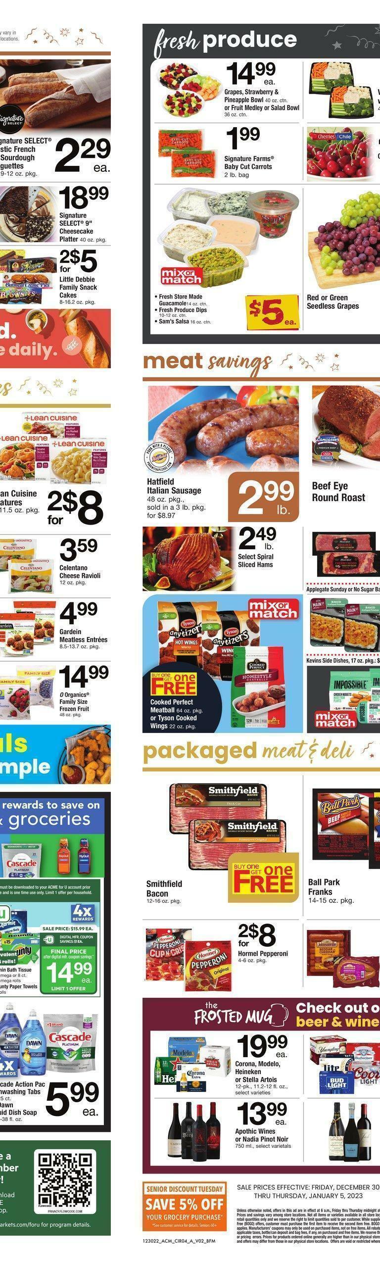 ACME Markets Weekly Ad from December 30