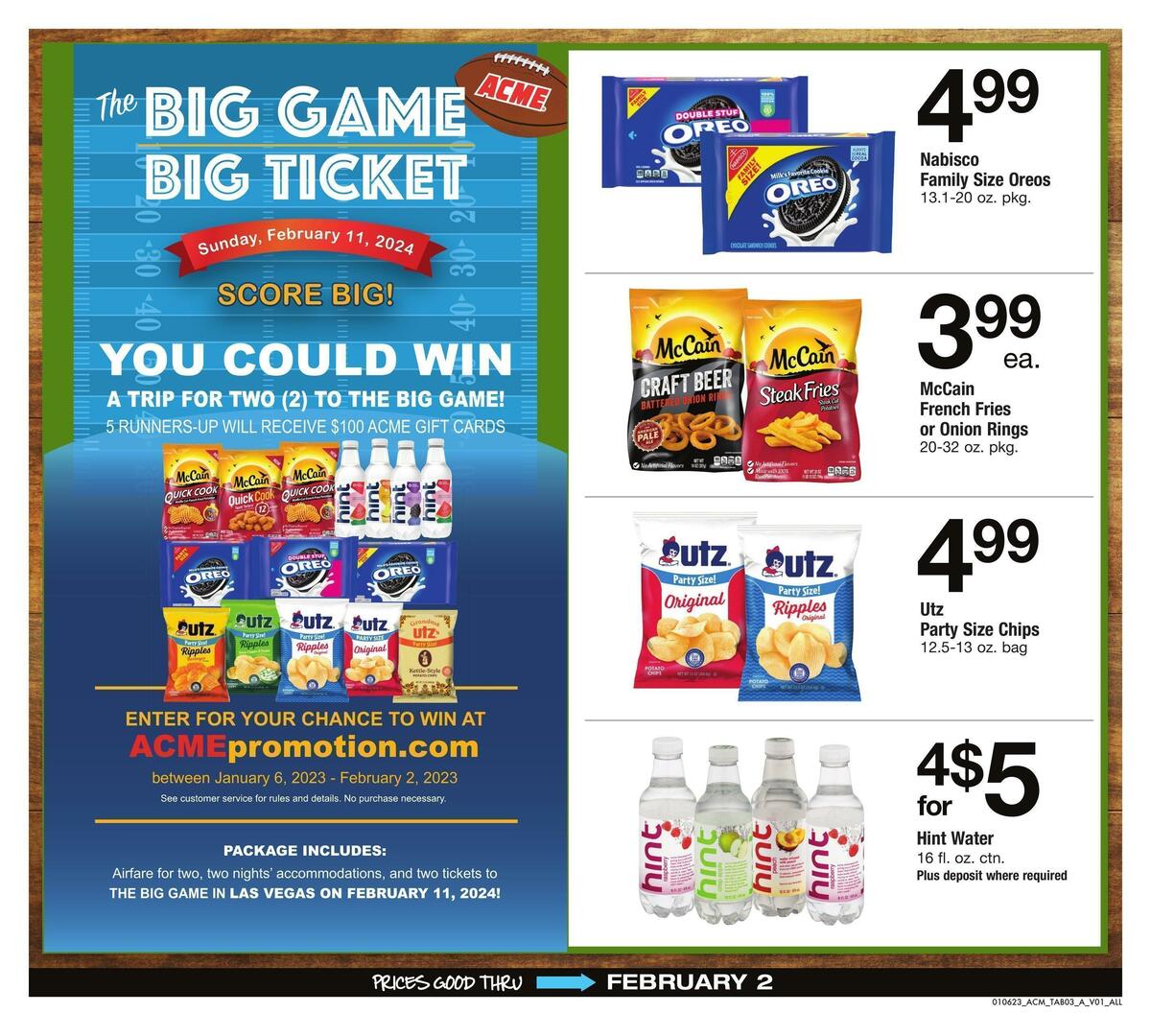 ACME Markets Weekly Ad from January 6