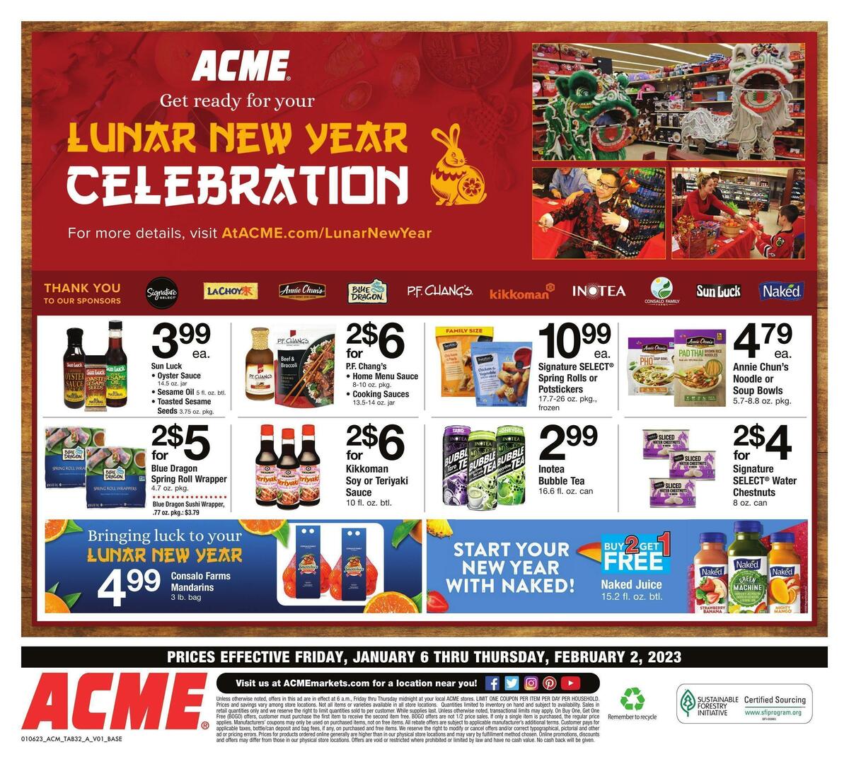 ACME Markets Weekly Ad from January 6