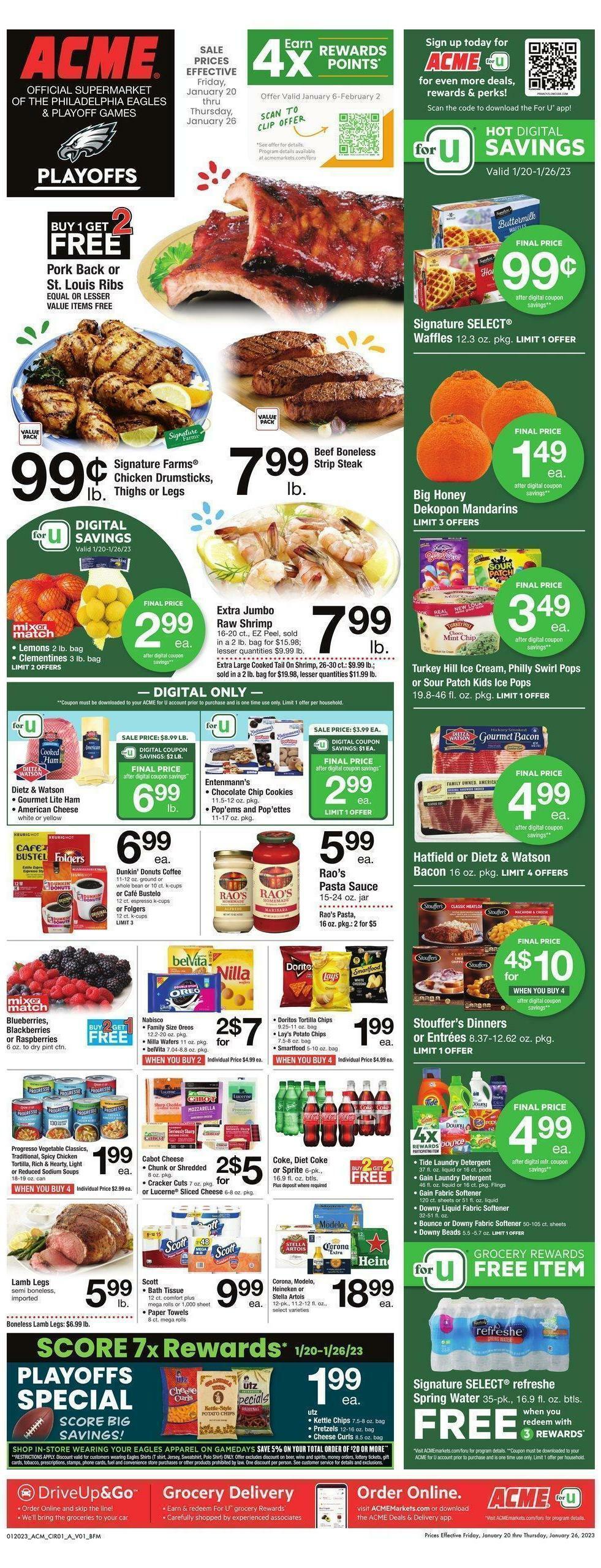 ACME Markets Weekly Ad from January 20