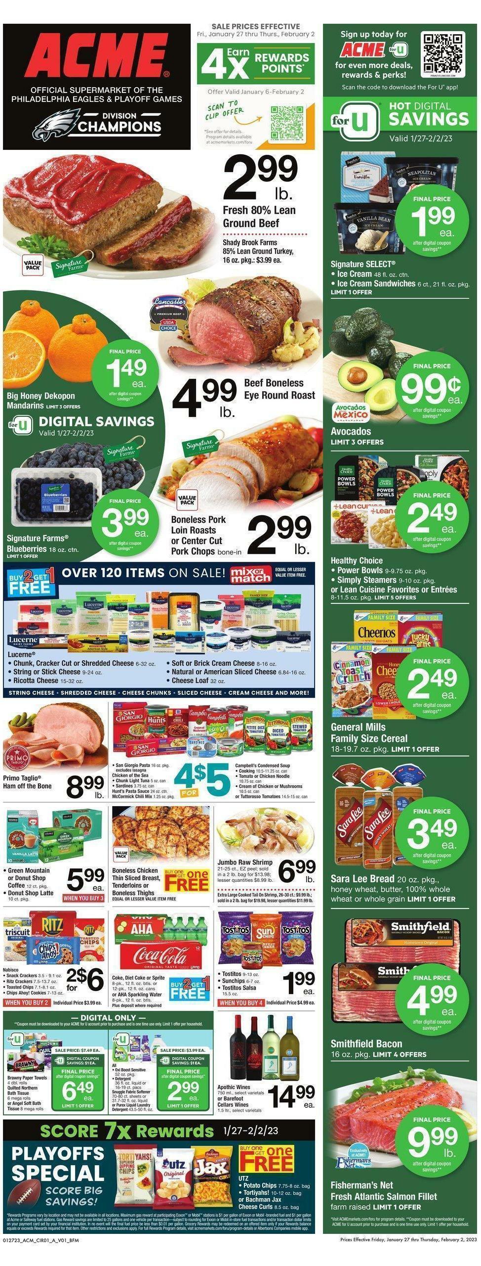 ACME Markets Weekly Ad from January 27