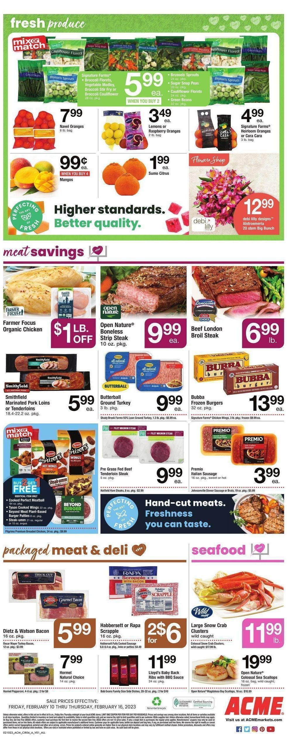 ACME Markets Weekly Ad from February 10