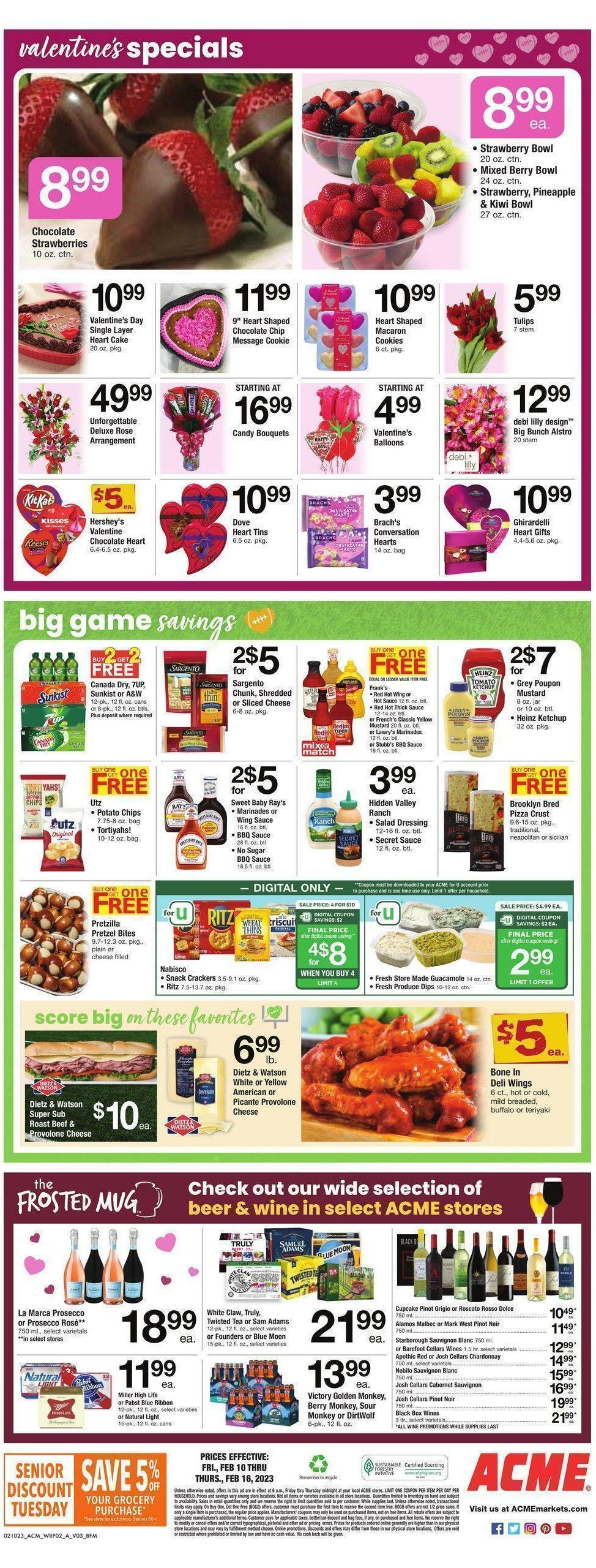 ACME Markets Weekly Ad from February 10