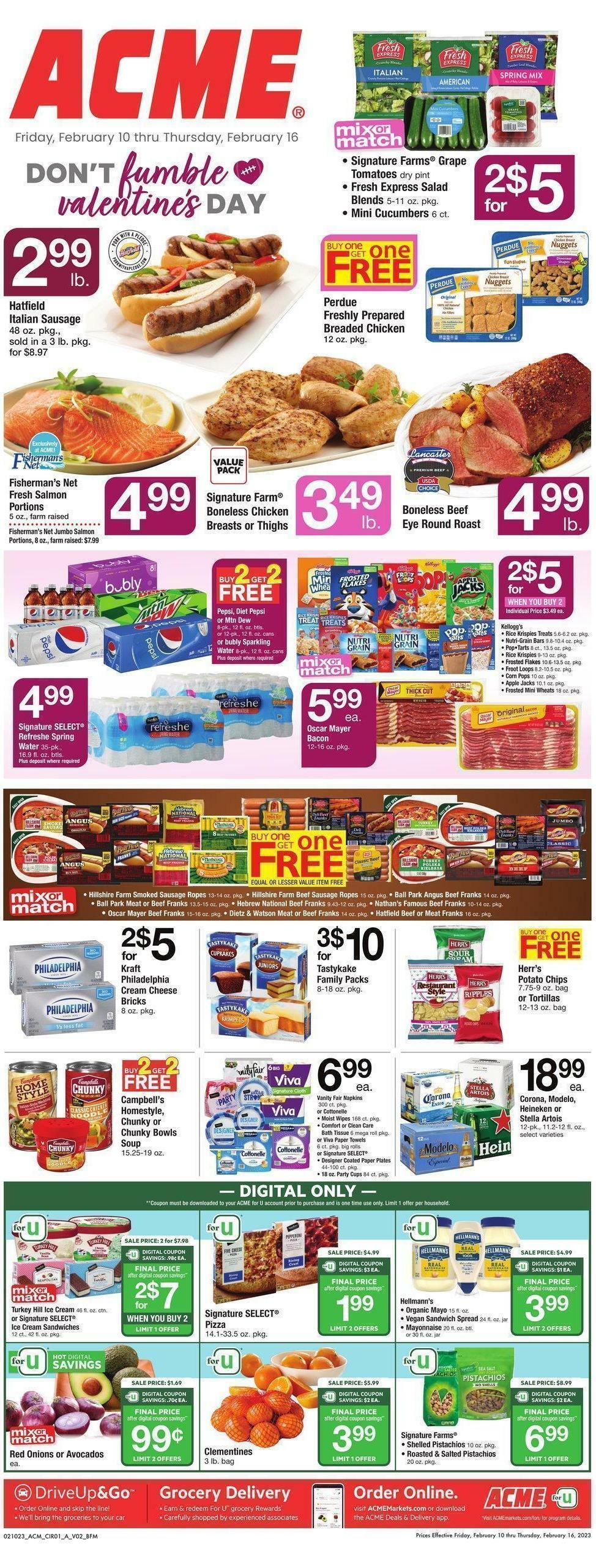 ACME Markets Weekly Ad from February 10