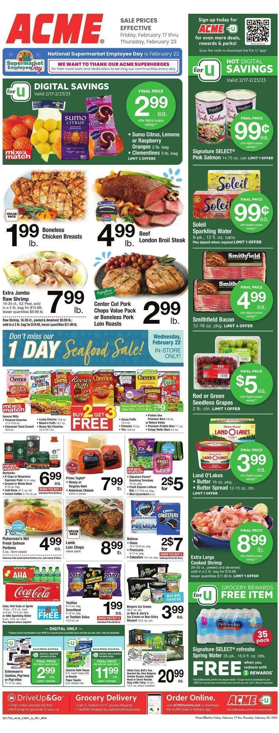 ACME Markets Weekly Ad from February 17