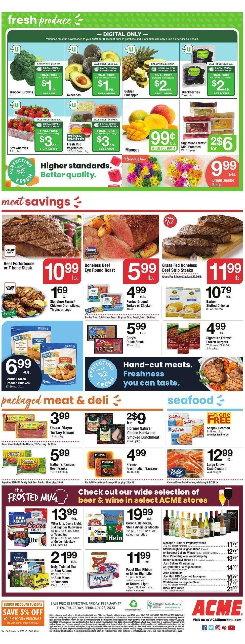 ACME Markets Weekly Ad from February 17