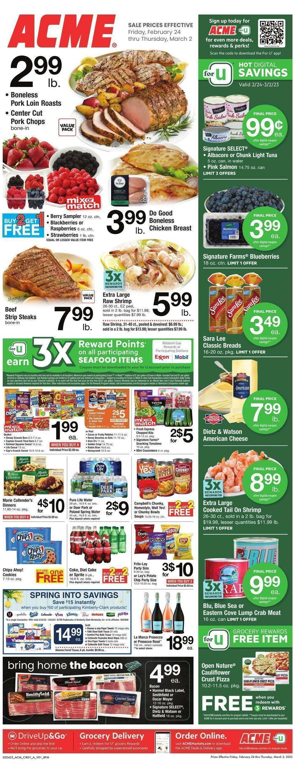 ACME Markets Weekly Ad from February 24