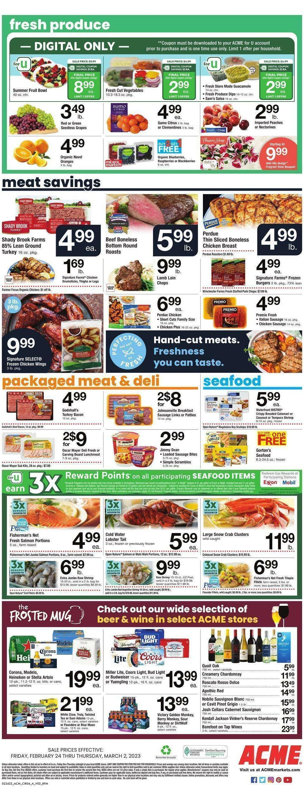 ACME Markets Weekly Ad from February 24