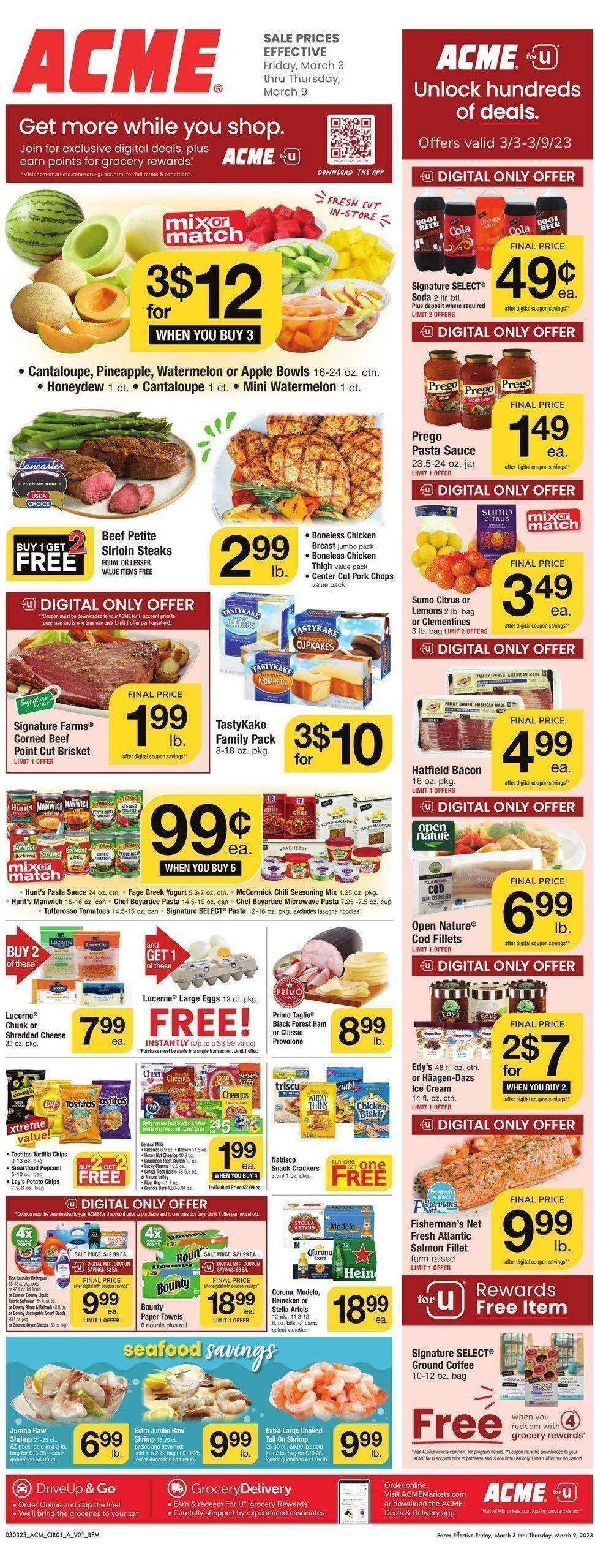 ACME Markets Weekly Ad from March 3