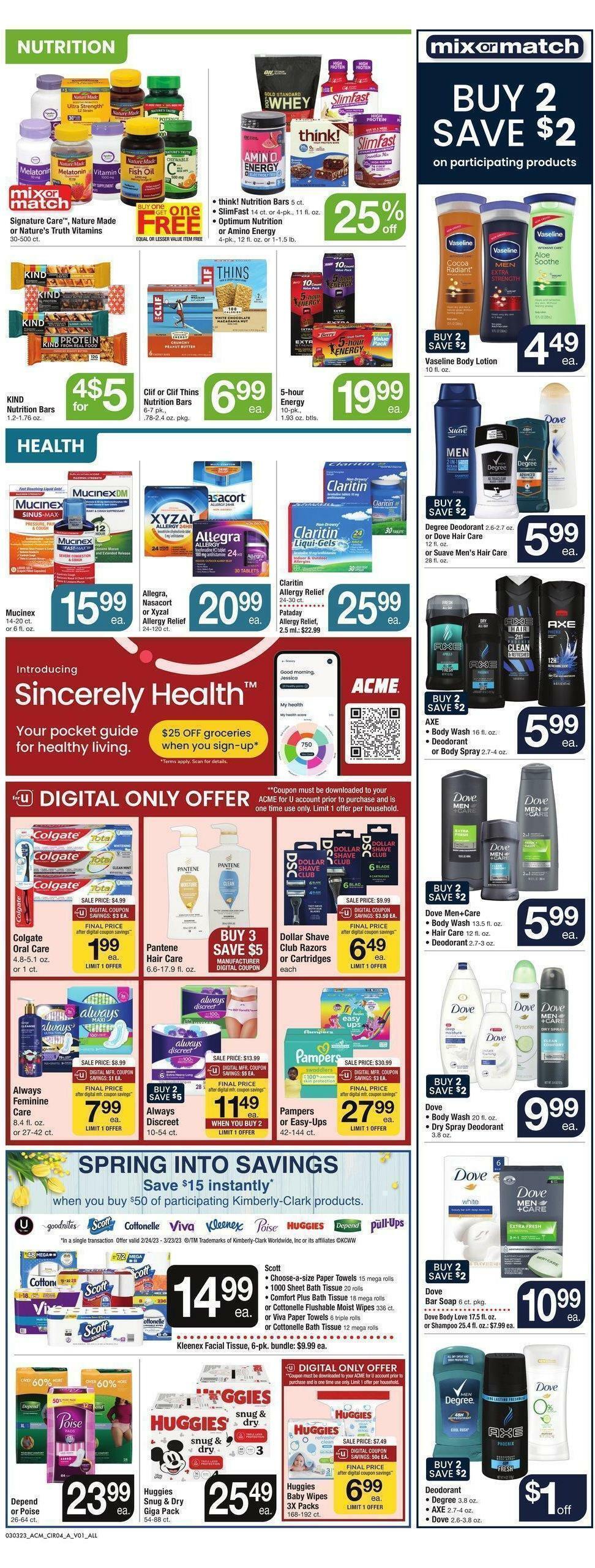 ACME Markets Weekly Ad from March 3
