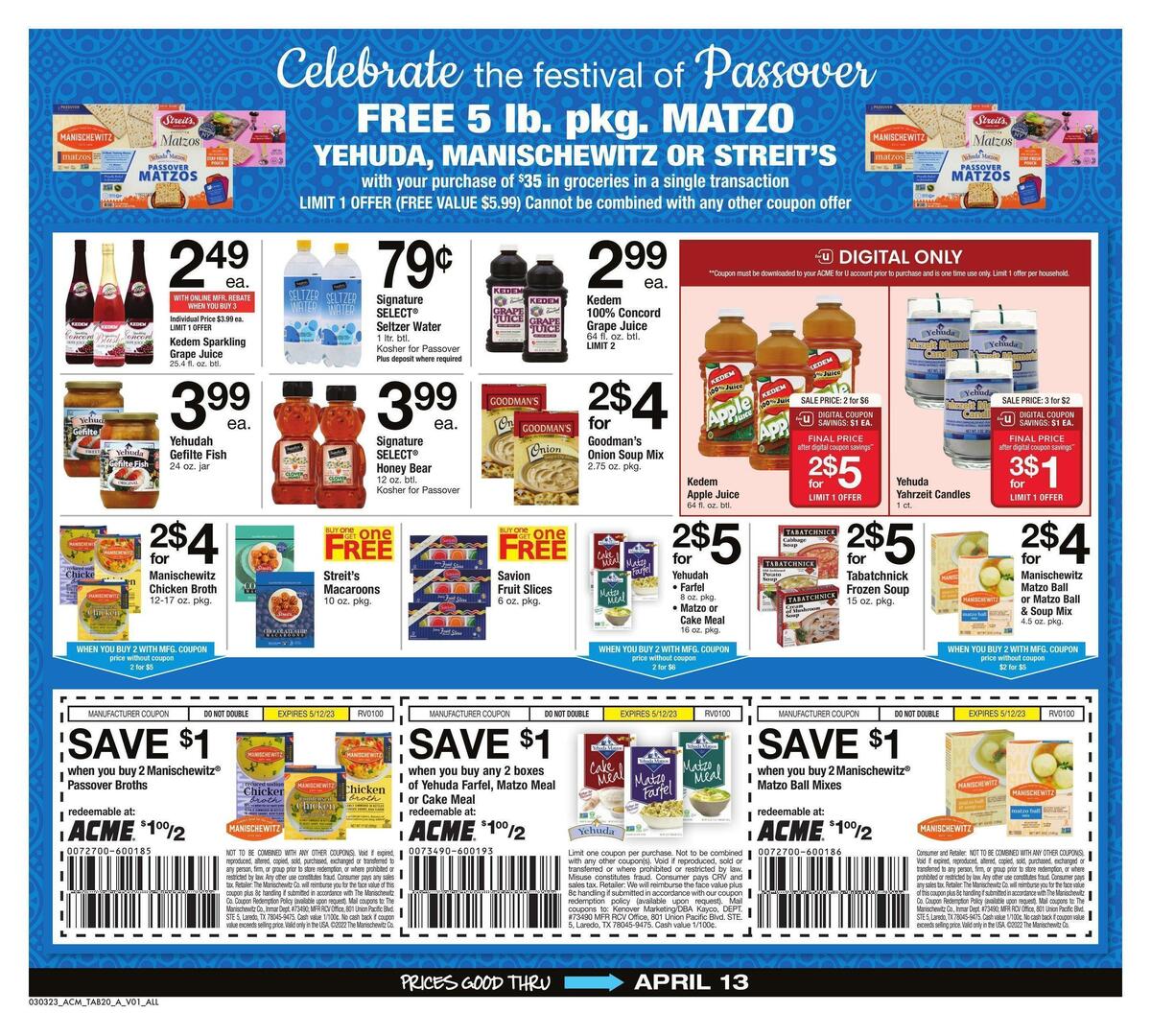 ACME Markets Big Book of Savings Weekly Ad from March 3