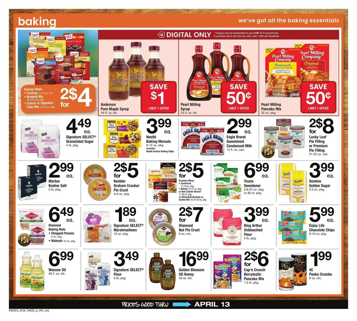 ACME Markets Big Book of Savings Weekly Ad from March 3
