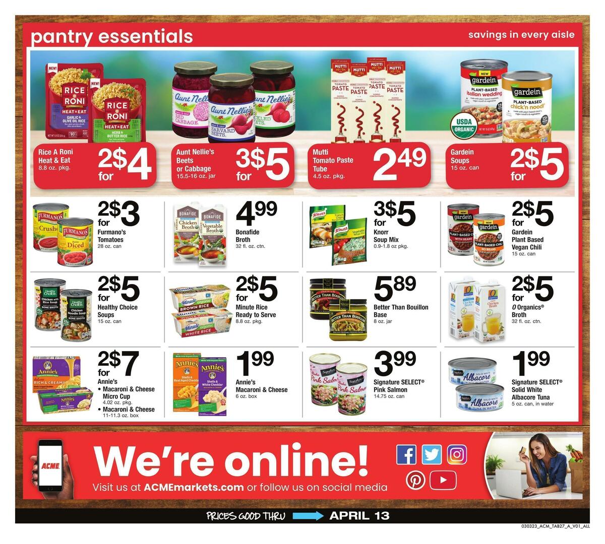 ACME Markets Big Book of Savings Weekly Ad from March 3