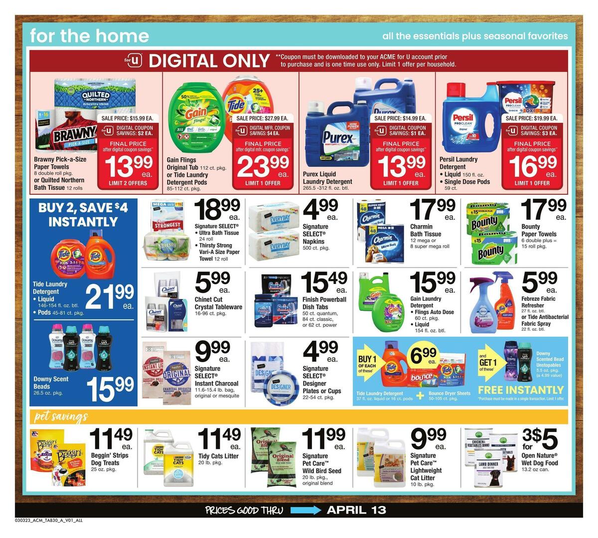 ACME Markets Big Book of Savings Weekly Ad from March 3