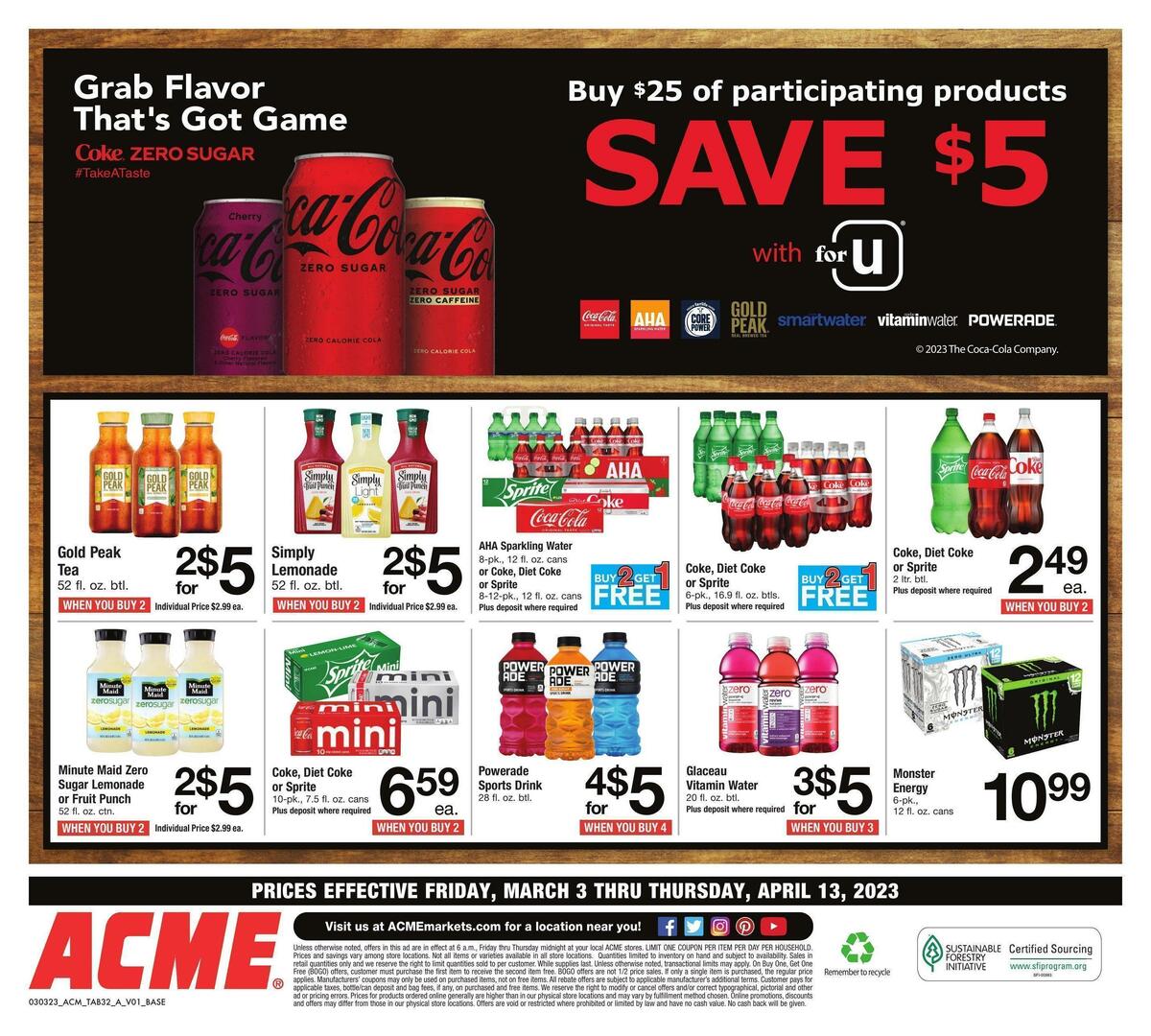 ACME Markets Big Book of Savings Weekly Ad from March 3