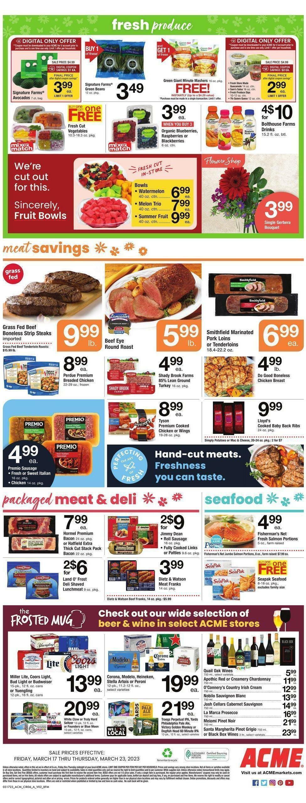 ACME Markets Weekly Ad from March 17