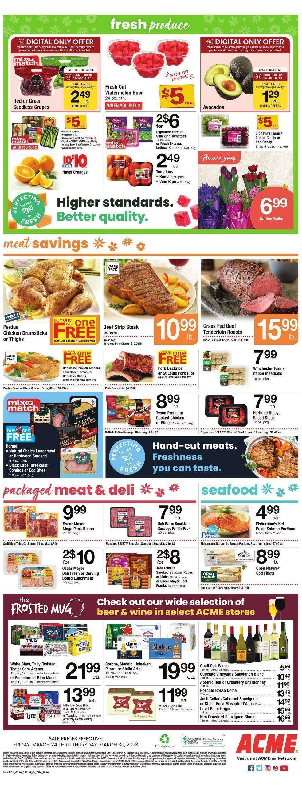 ACME Markets Weekly Ad from March 24
