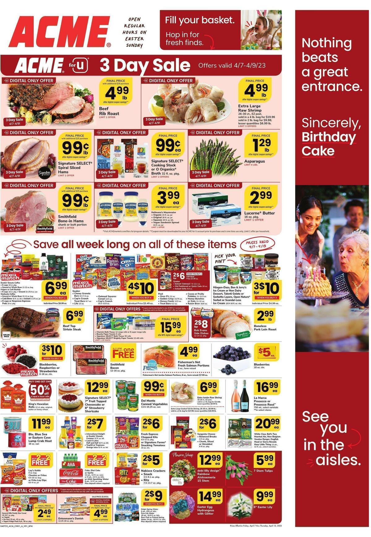 ACME Markets Weekly Ad from April 7
