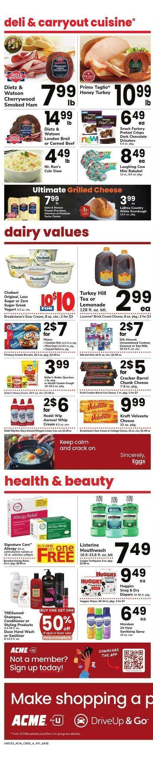 ACME Markets Weekly Ad from April 7