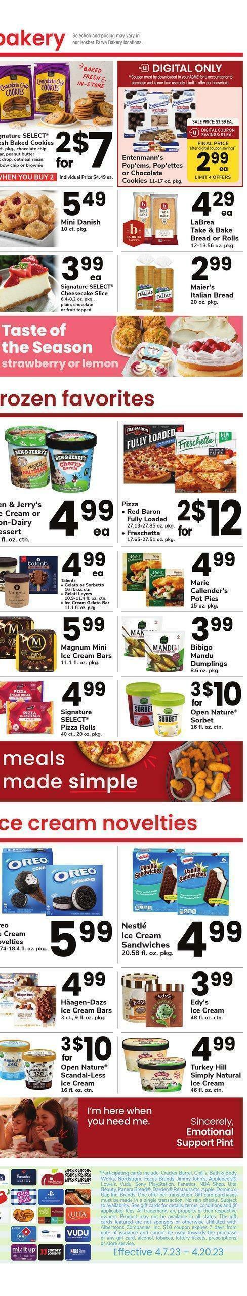 ACME Markets Weekly Ad from April 14