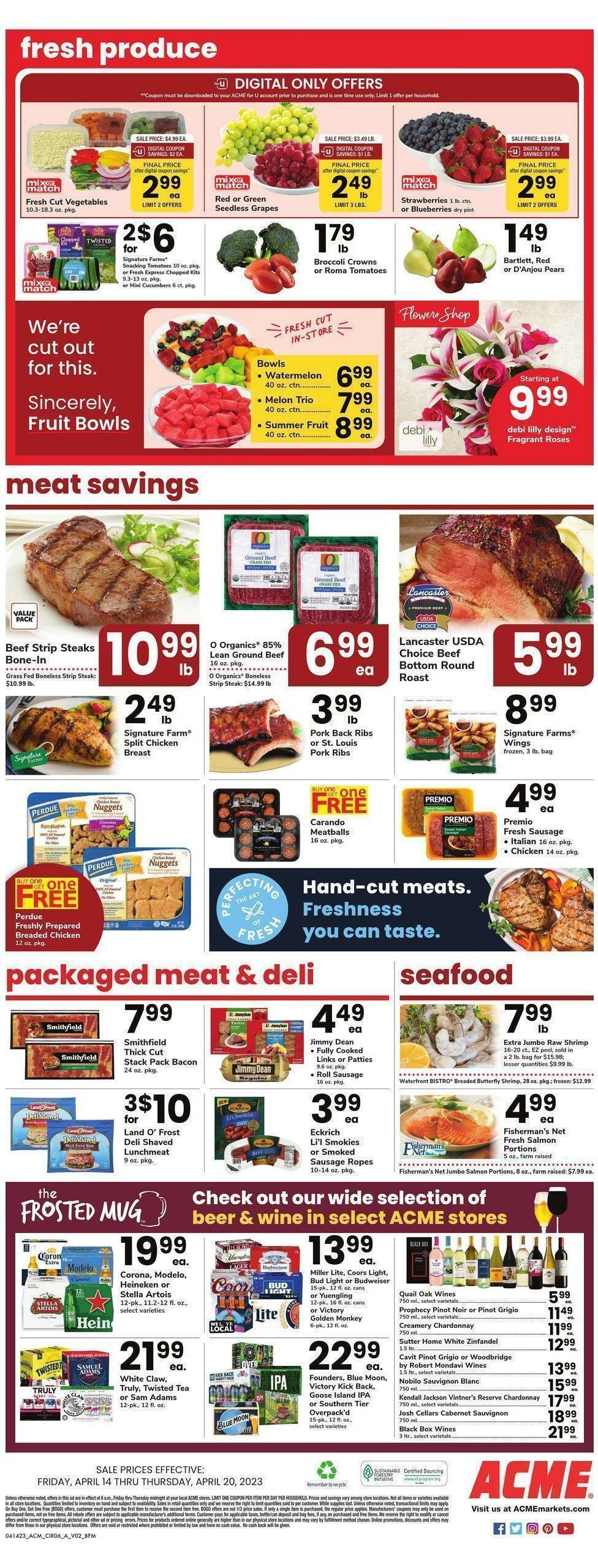 ACME Markets Weekly Ad from April 14