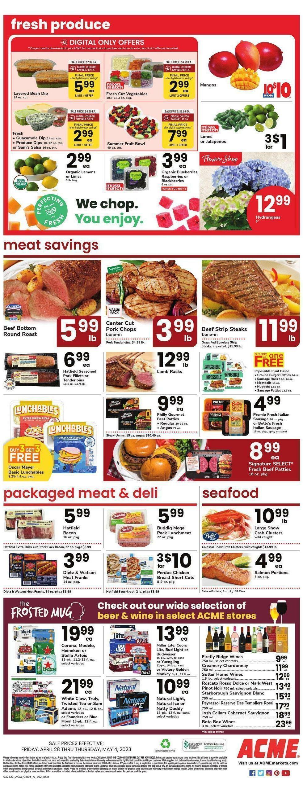 ACME Markets Weekly Ad from April 28