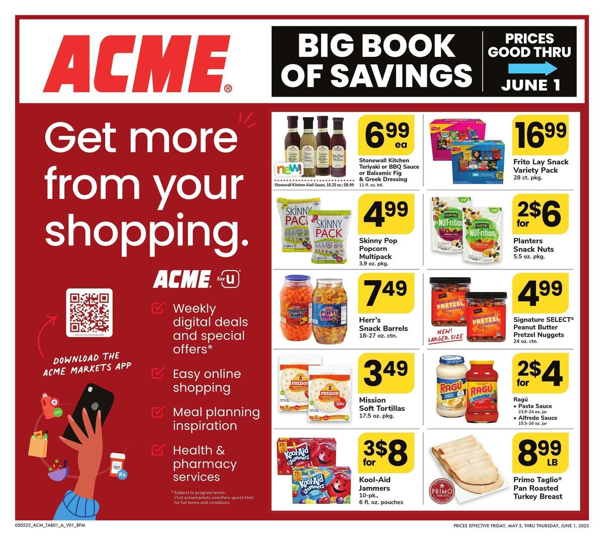 ACME Markets Big Book of Savings Weekly Ad from May 5