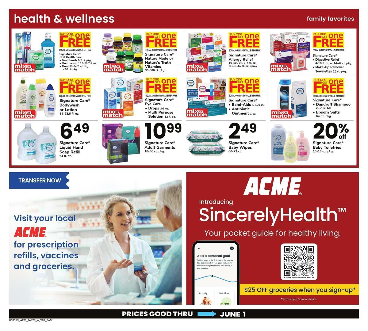 ACME Markets Big Book of Savings Weekly Ad from May 5
