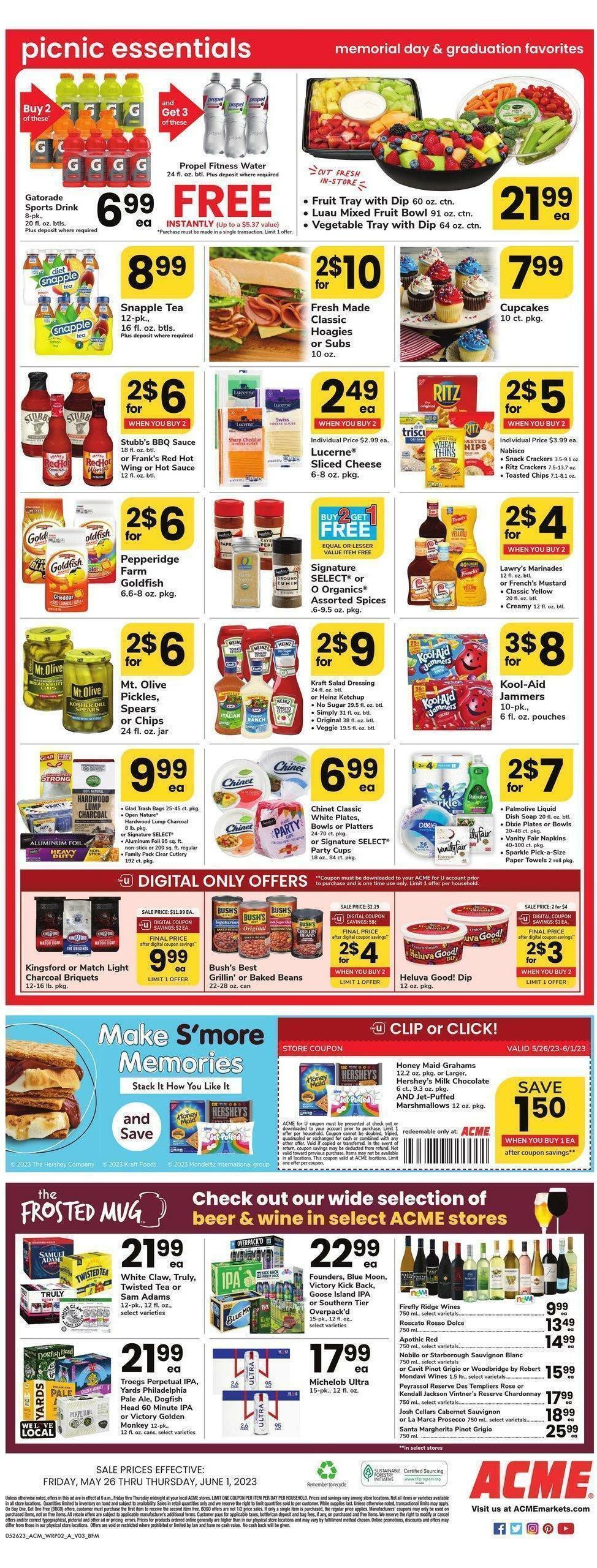 ACME Markets Weekly Ad from May 26