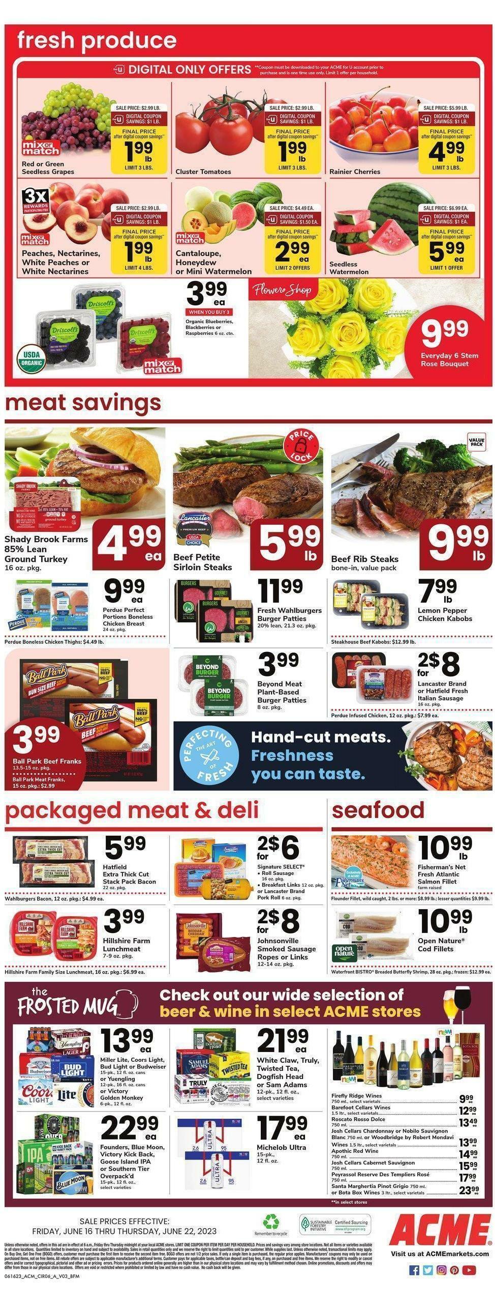 ACME Markets Weekly Ad from June 16