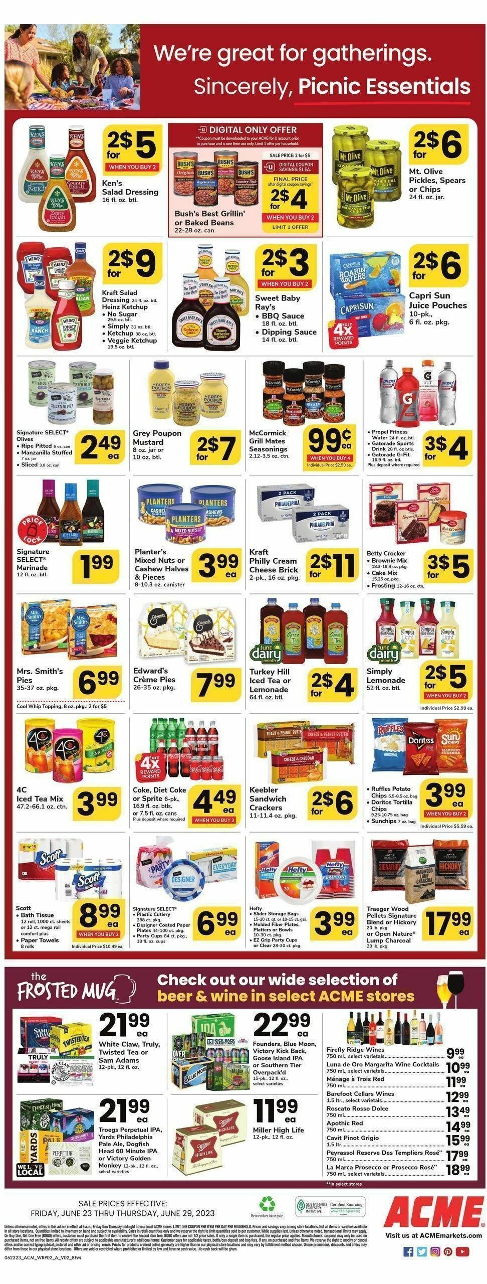 ACME Markets Weekly Ad from June 23