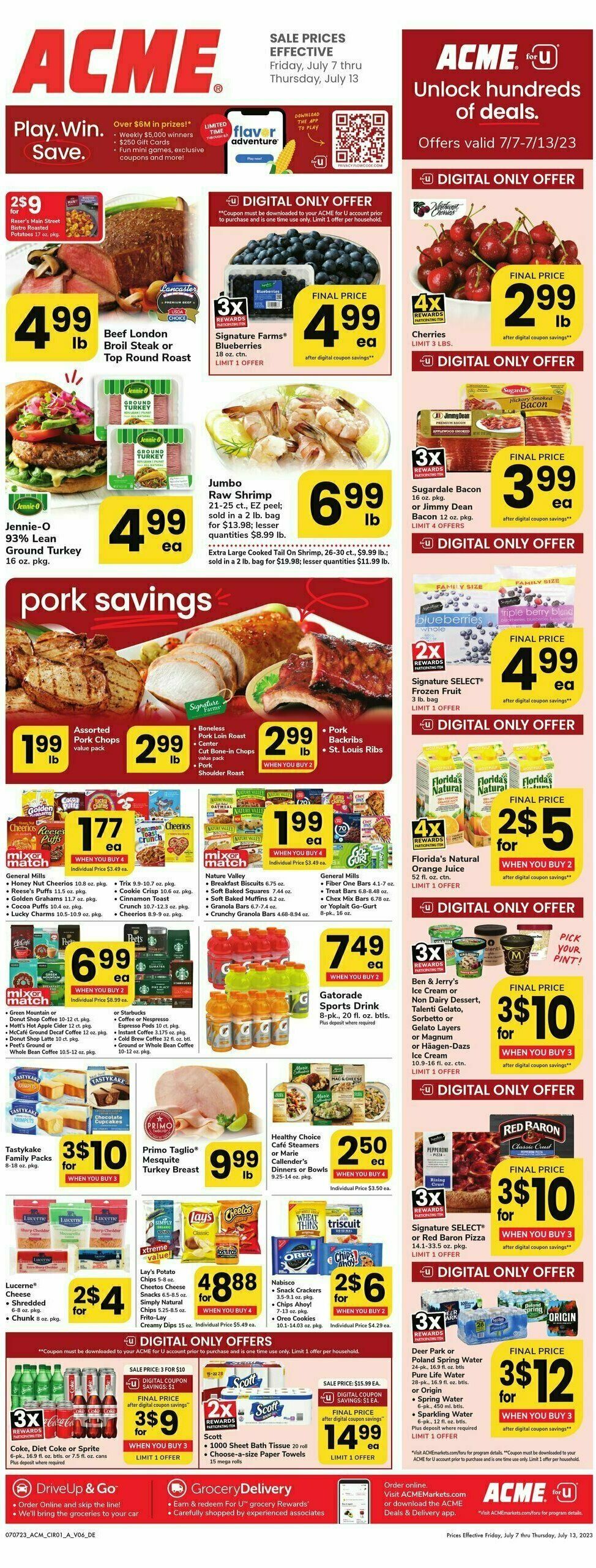 ACME Markets Weekly Ad from July 7