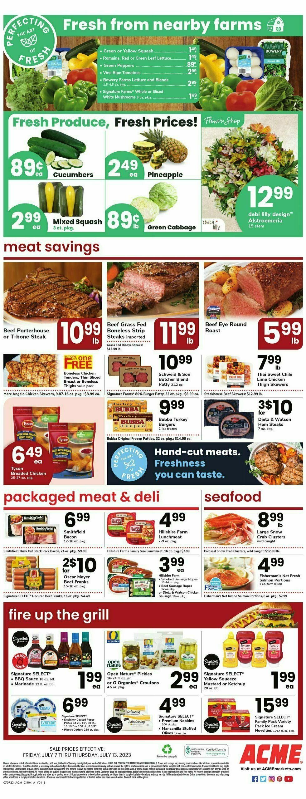 ACME Markets Weekly Ad from July 7