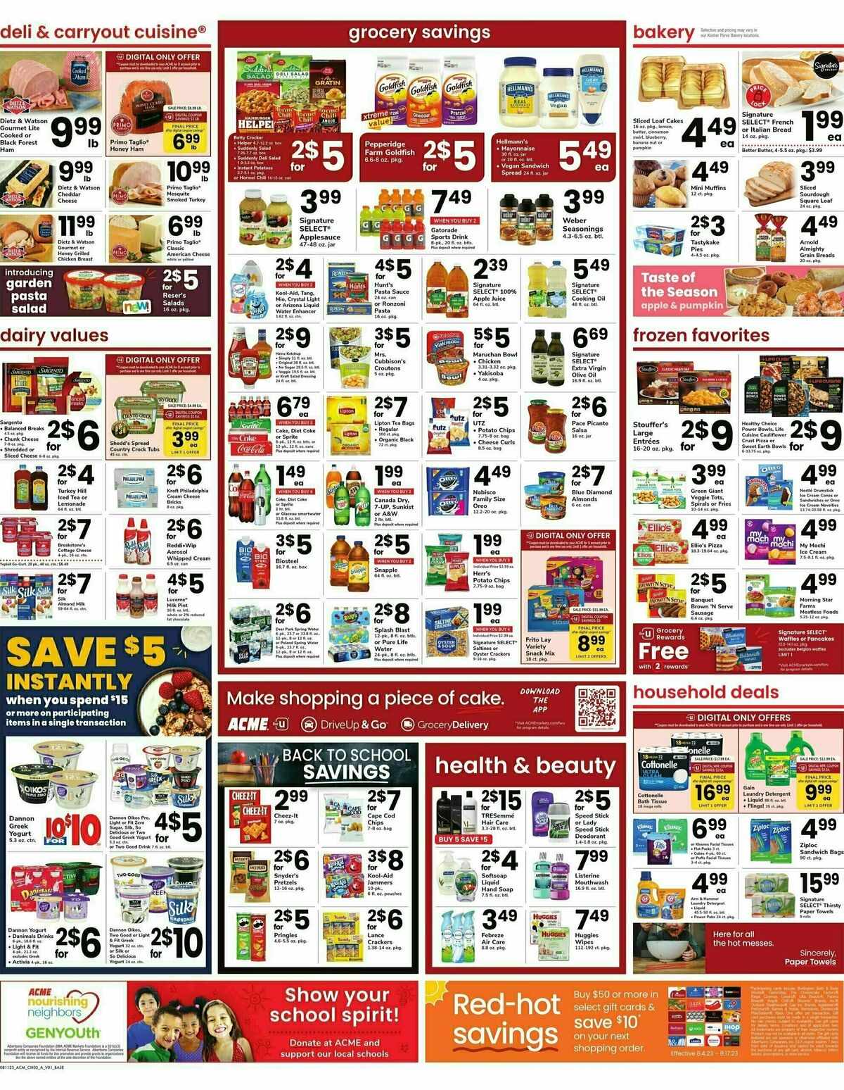 ACME Markets Weekly Ad from August 11