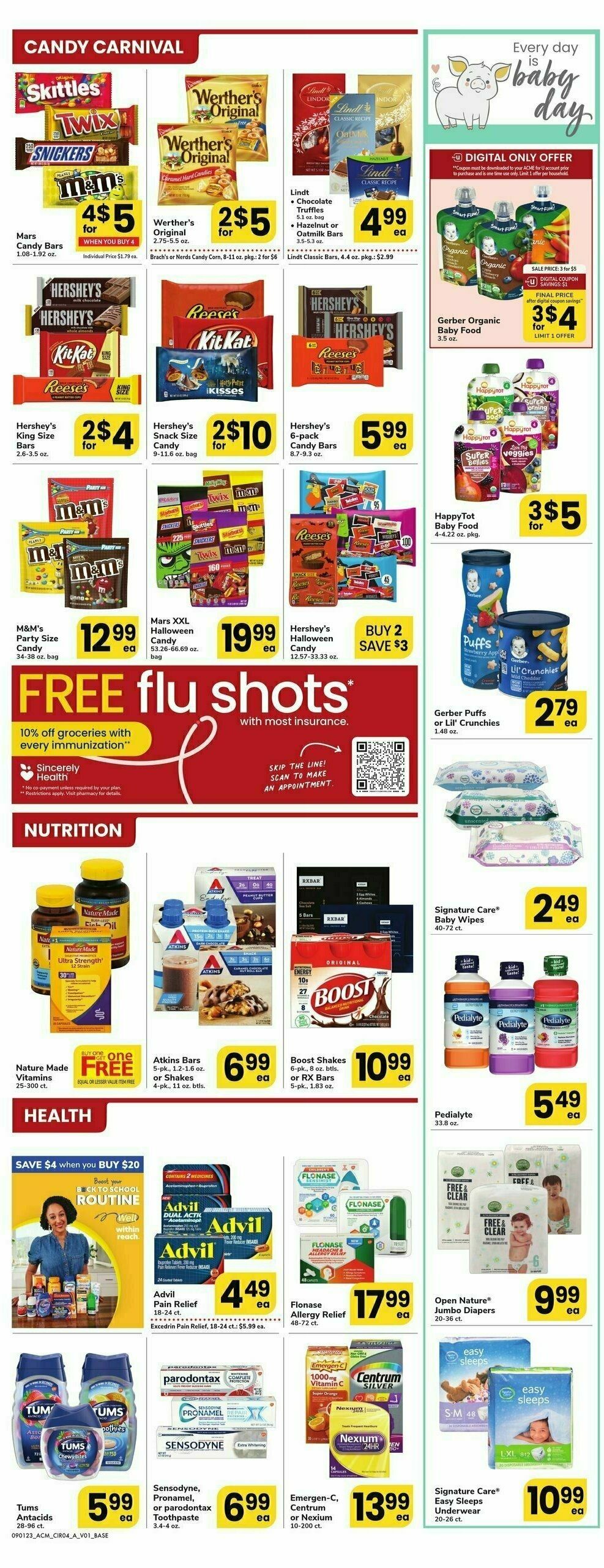 ACME Markets Weekly Ad from September 1