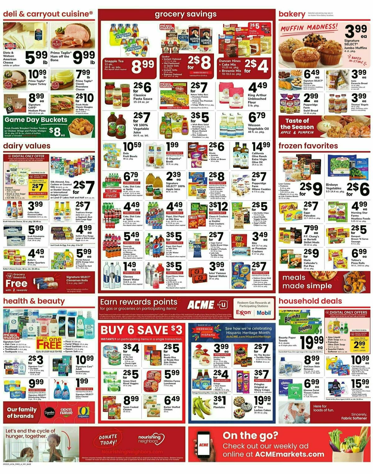 ACME Markets Weekly Ad from September 22