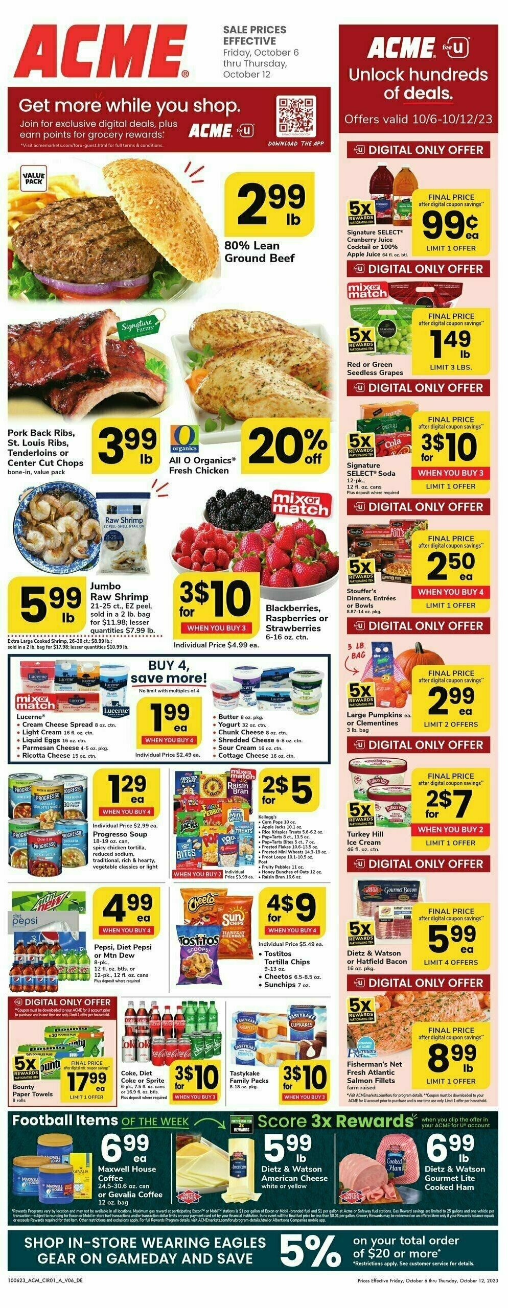 ACME Markets Weekly Ad from October 6