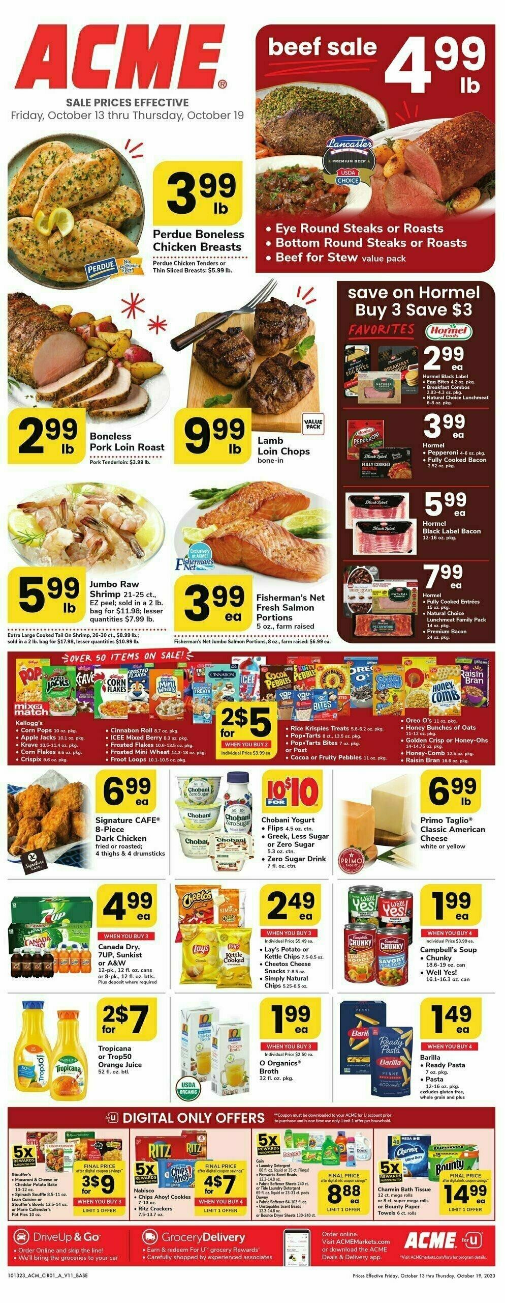 ACME Markets Weekly Ad from October 13