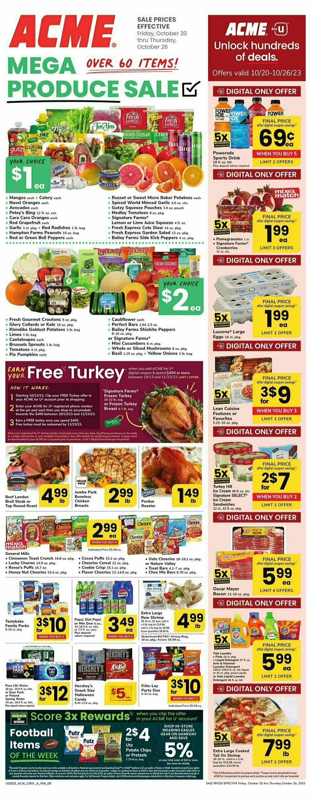 ACME Markets Weekly Ad from October 20