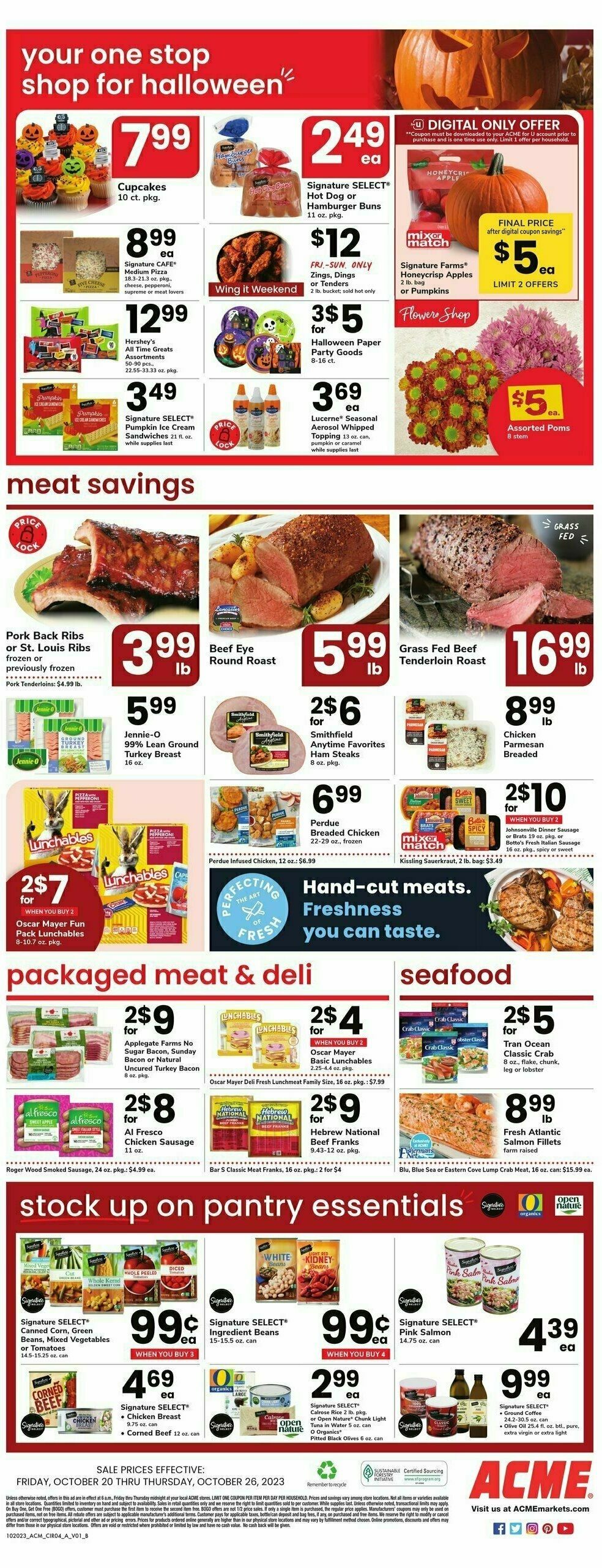 ACME Markets Weekly Ad from October 20