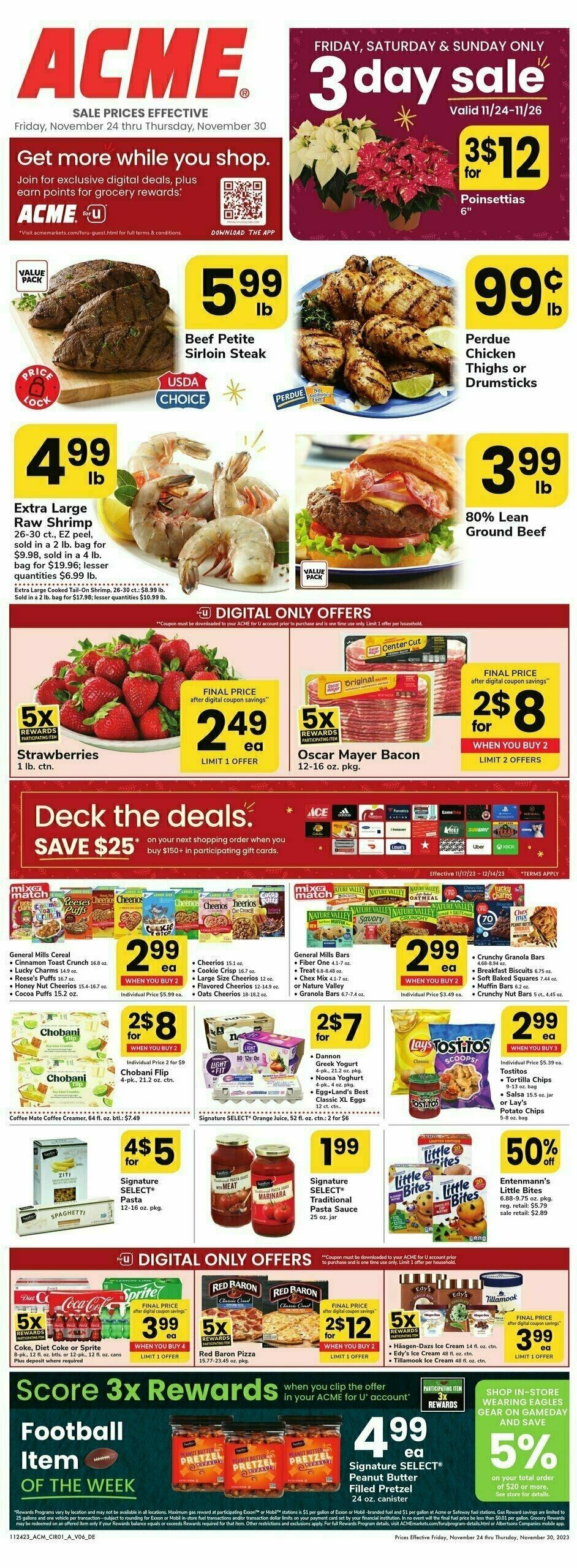 ACME Markets Weekly Ad from November 24