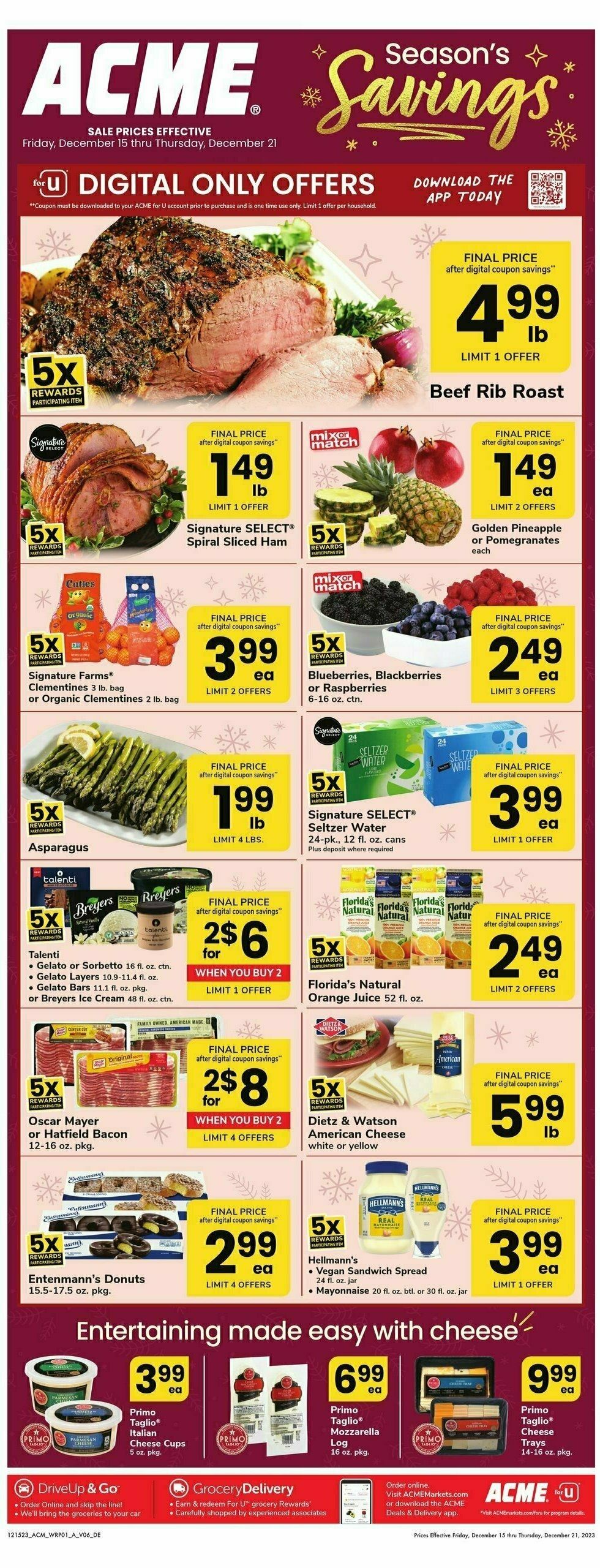 ACME Markets Weekly Ad from December 15