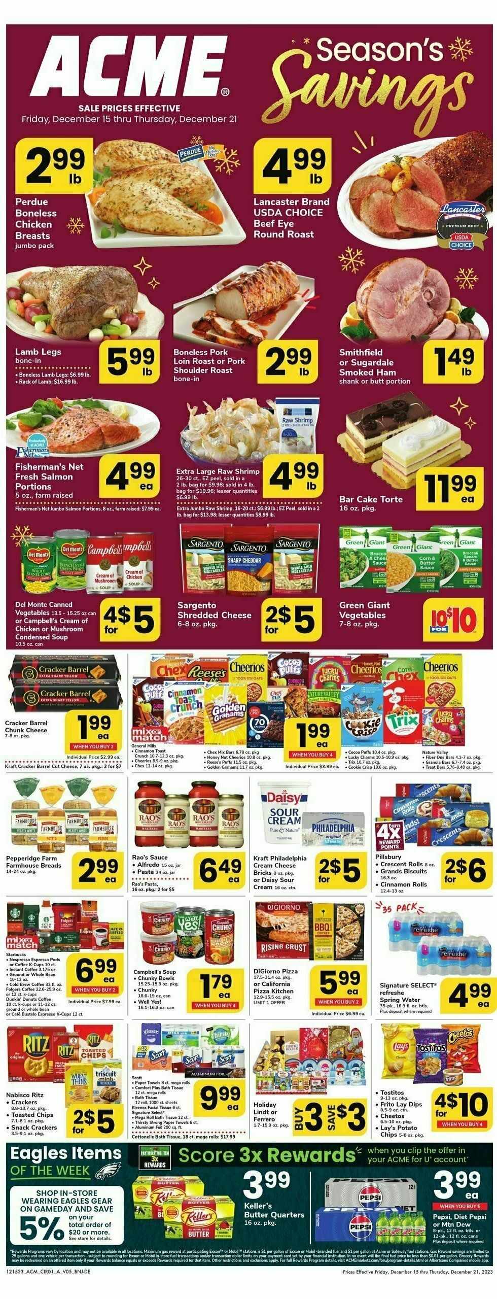 ACME Markets Weekly Ad from December 15