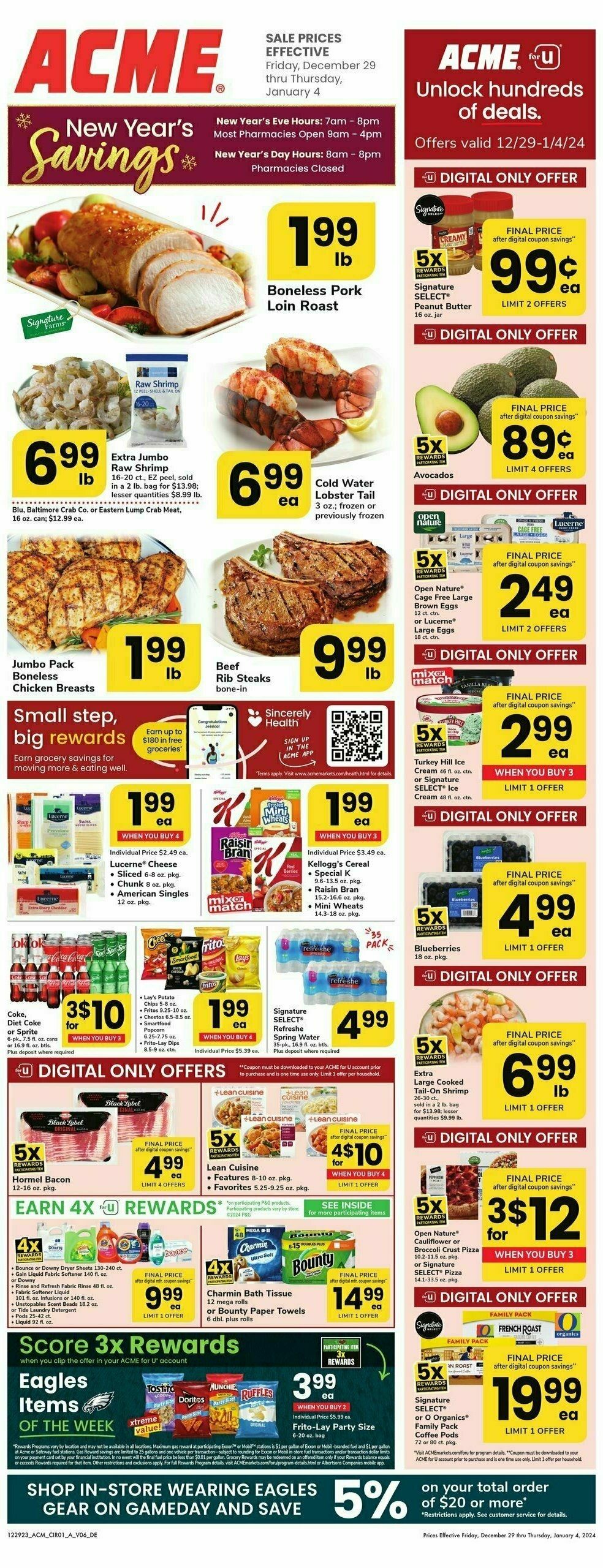 ACME Markets Weekly Ad from December 29